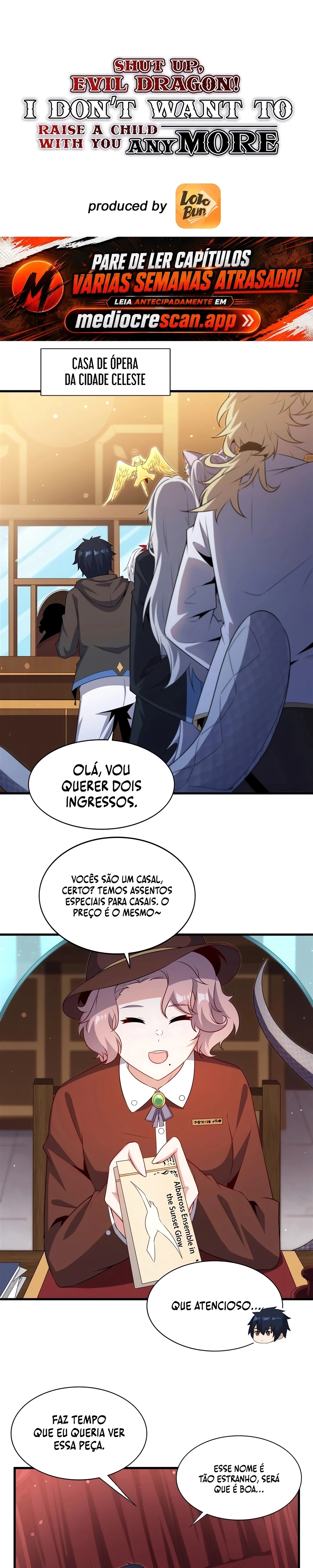 Shut Up, Evil Dragon! I don’t want to raise a child with you anymore capítulo 104.1 página 1