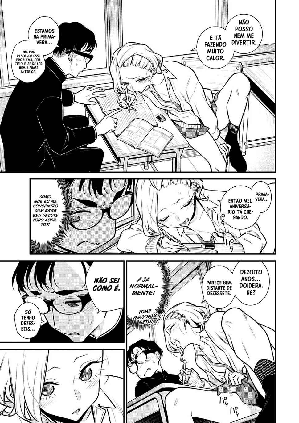 Yancha Gal no Anjou-san capítulo 110 página 6