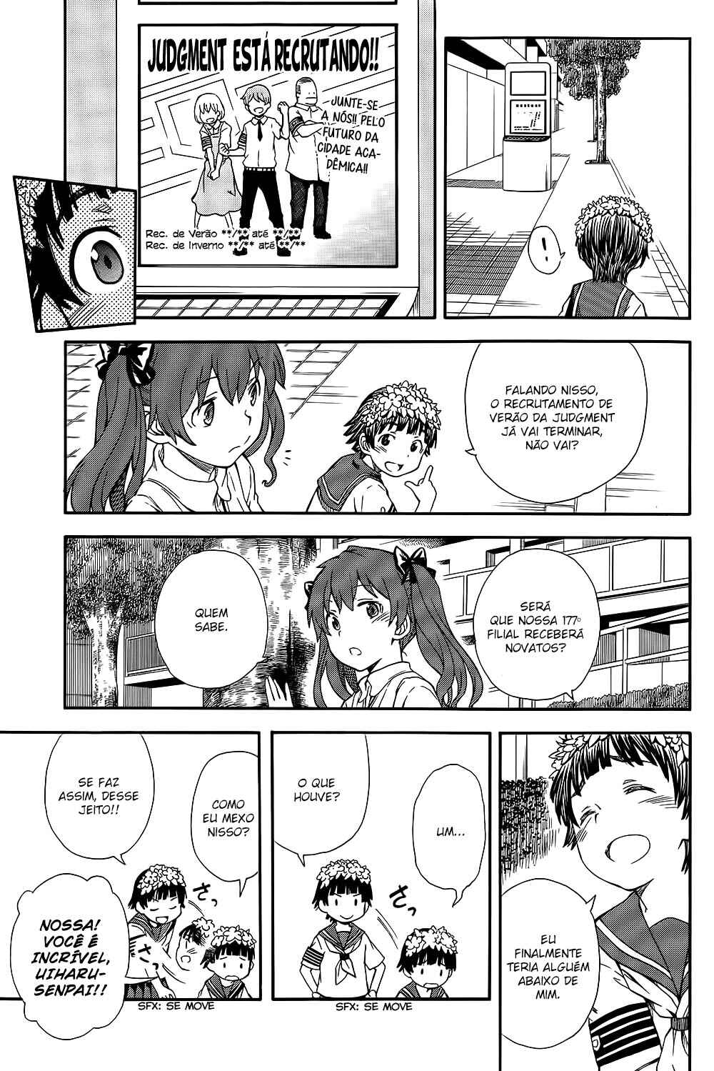 Toaru Majutsu no Index Gaiden: Toaru Kagaku no Railgun capítulo 73 página 7