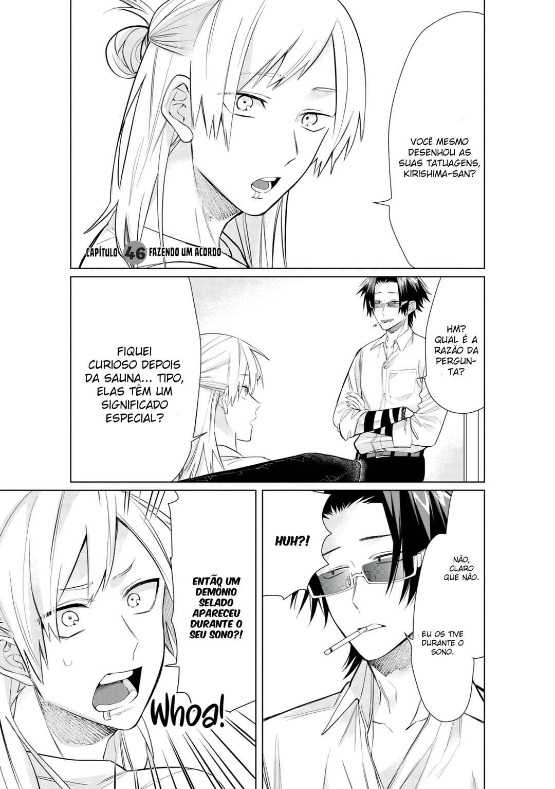 Kumichou Musume to Sewa-gakari capítulo 46 página 2