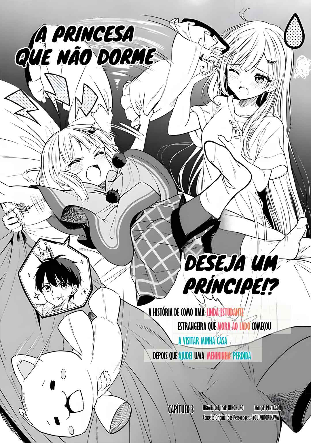 Maigo ni Natteita Youjo wo Tasuketara, Otonari ni Sumu Bishoujo Ryuugakusei ga Ie ni Asobi ni Kuru you ni Natta Ken ni Tsuite capítulo 3 página 2