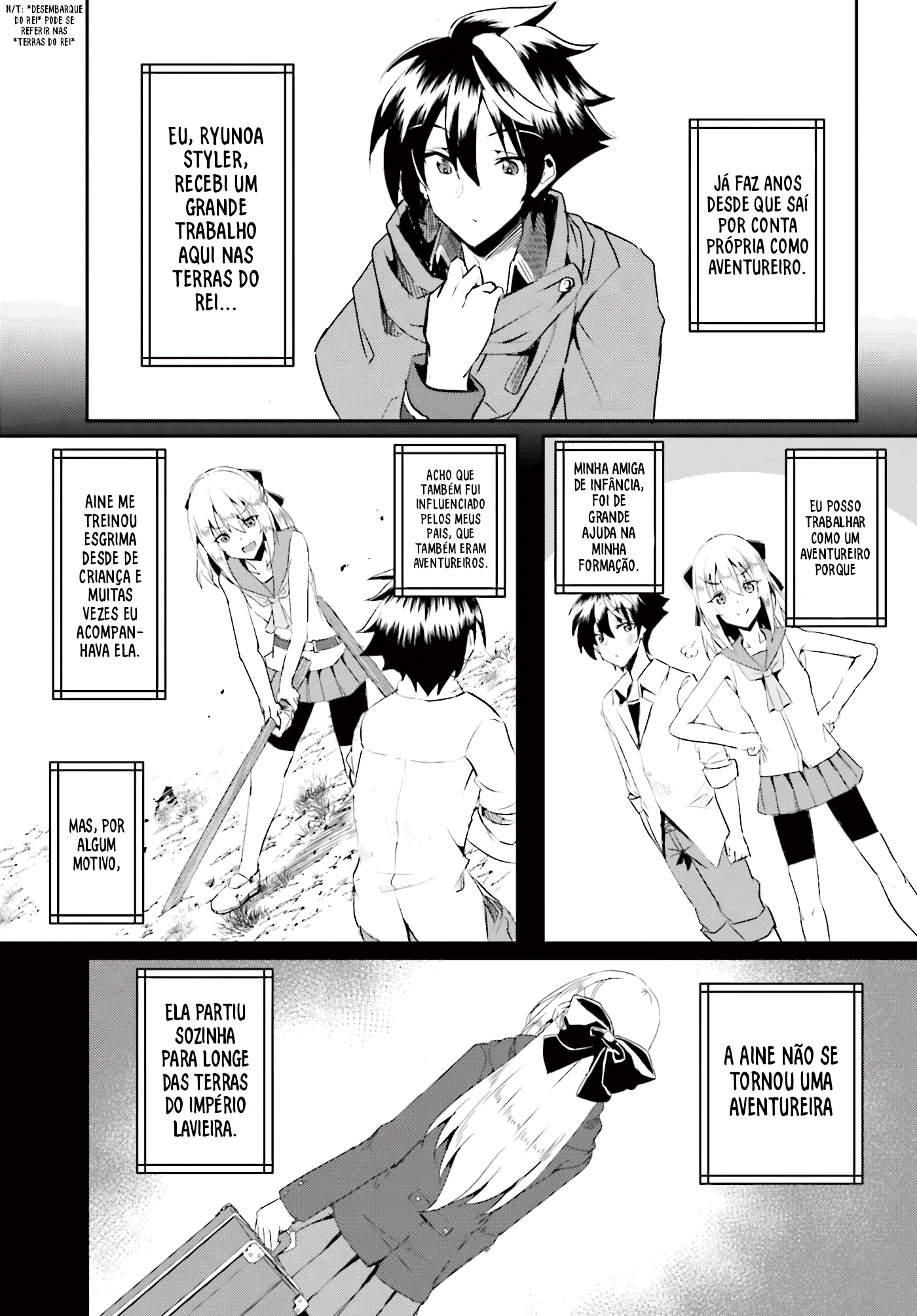 My Childhood Friend Who I Used to Train Swordsmanship With Became a Slave, so I, as an S-Rank Adventurer, Decided to Buy and Protect Her capítulo 1 página 5
