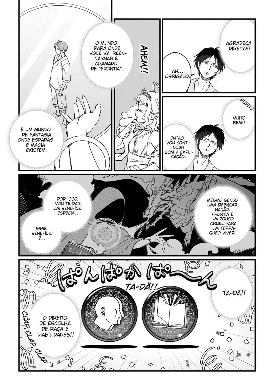 Koke kara Hajimaru Isekai Life capítulo 1 página 8