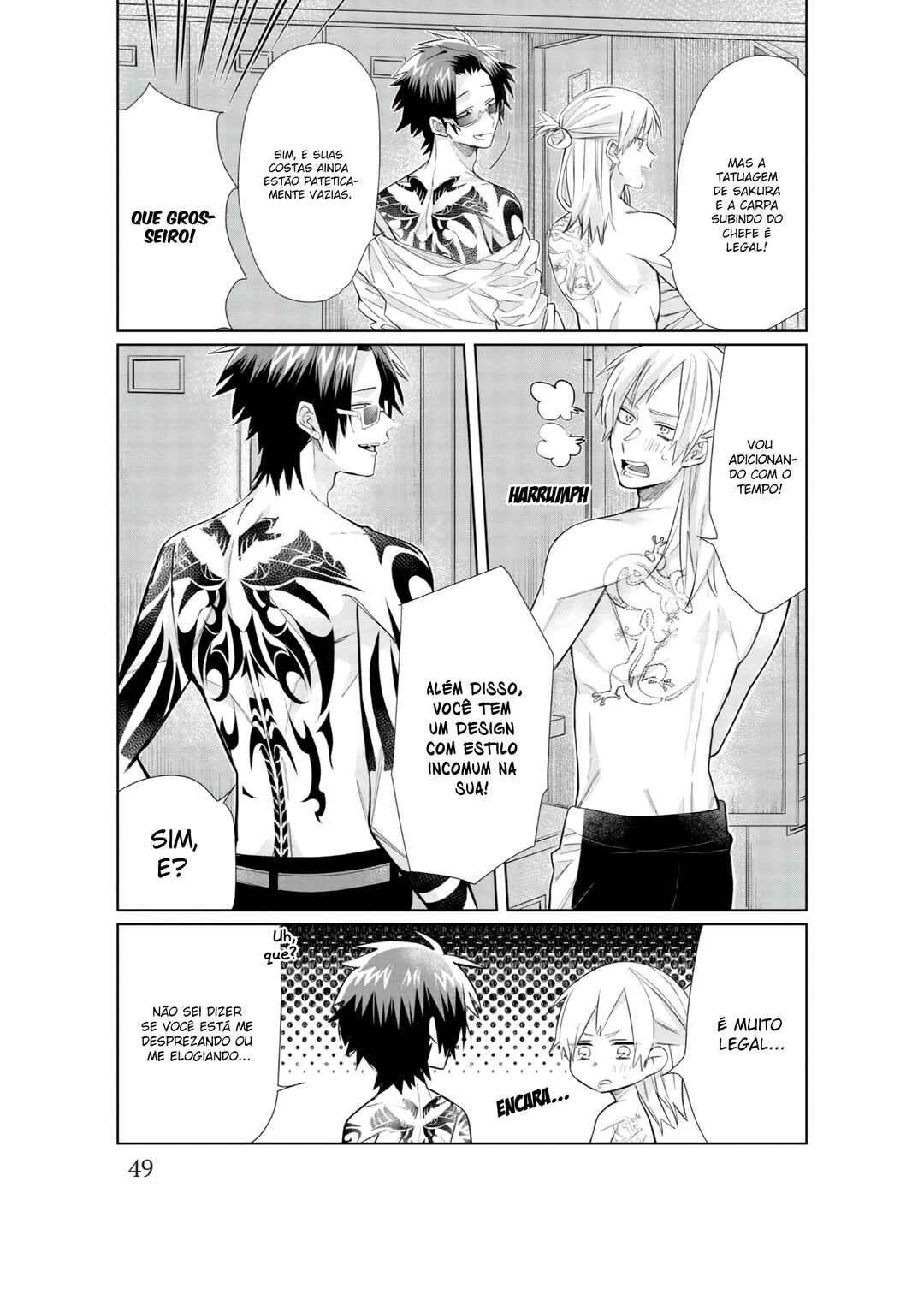 Kumichou Musume to Sewa-gakari capítulo 43 página 6