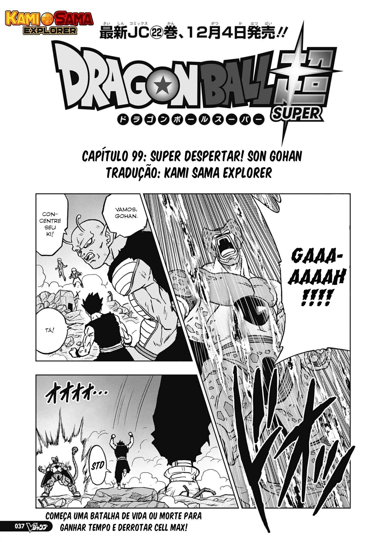 Dragon Ball Super capítulo 99 página 1