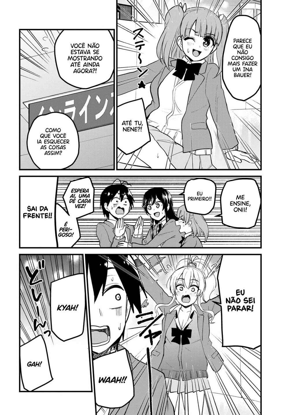 Hajimete no Gal capítulo 87 página 9