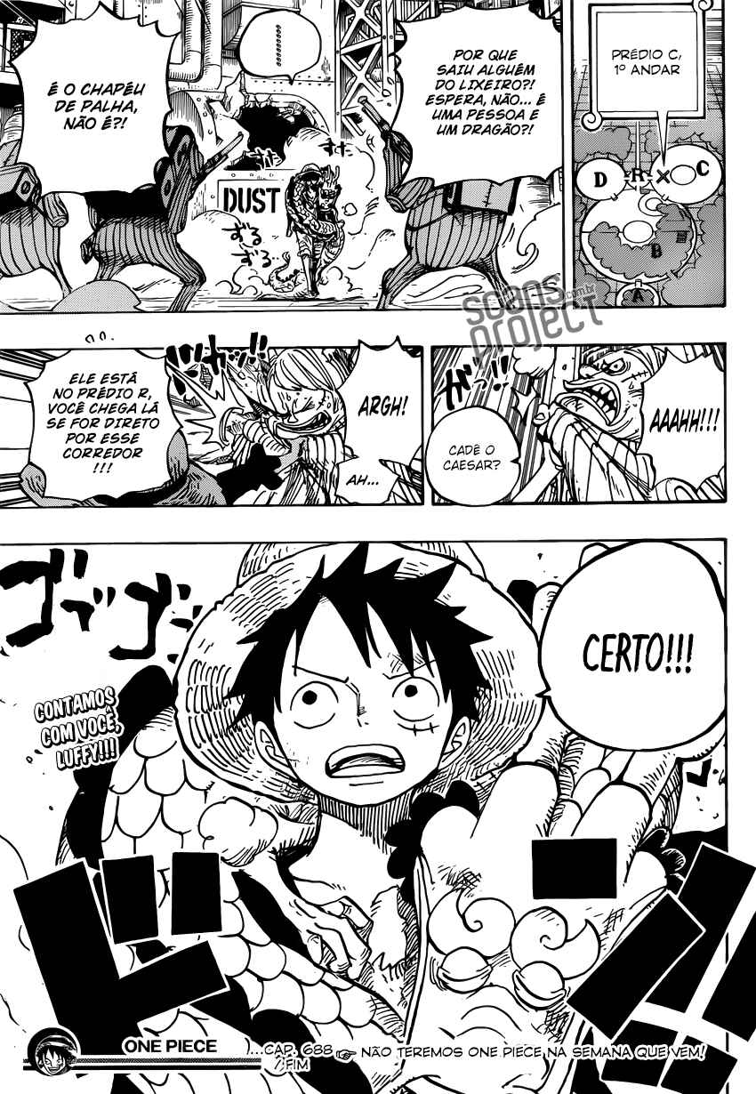 One Piece capítulo 688 página 19