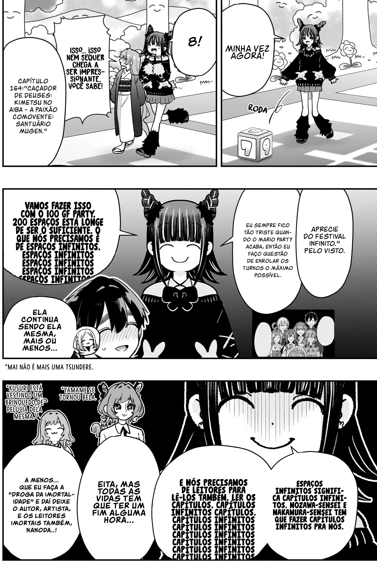 Kimi no Koto ga dai dai dai dai dai suki na 100-nin no Kanojo capítulo 202 página 7