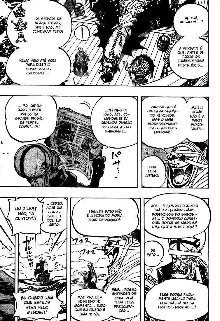 One Piece capítulo 486 página 3