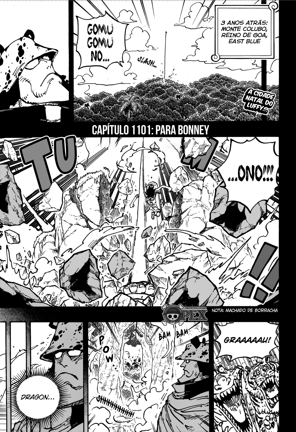 One Piece capítulo 1101 página 3
