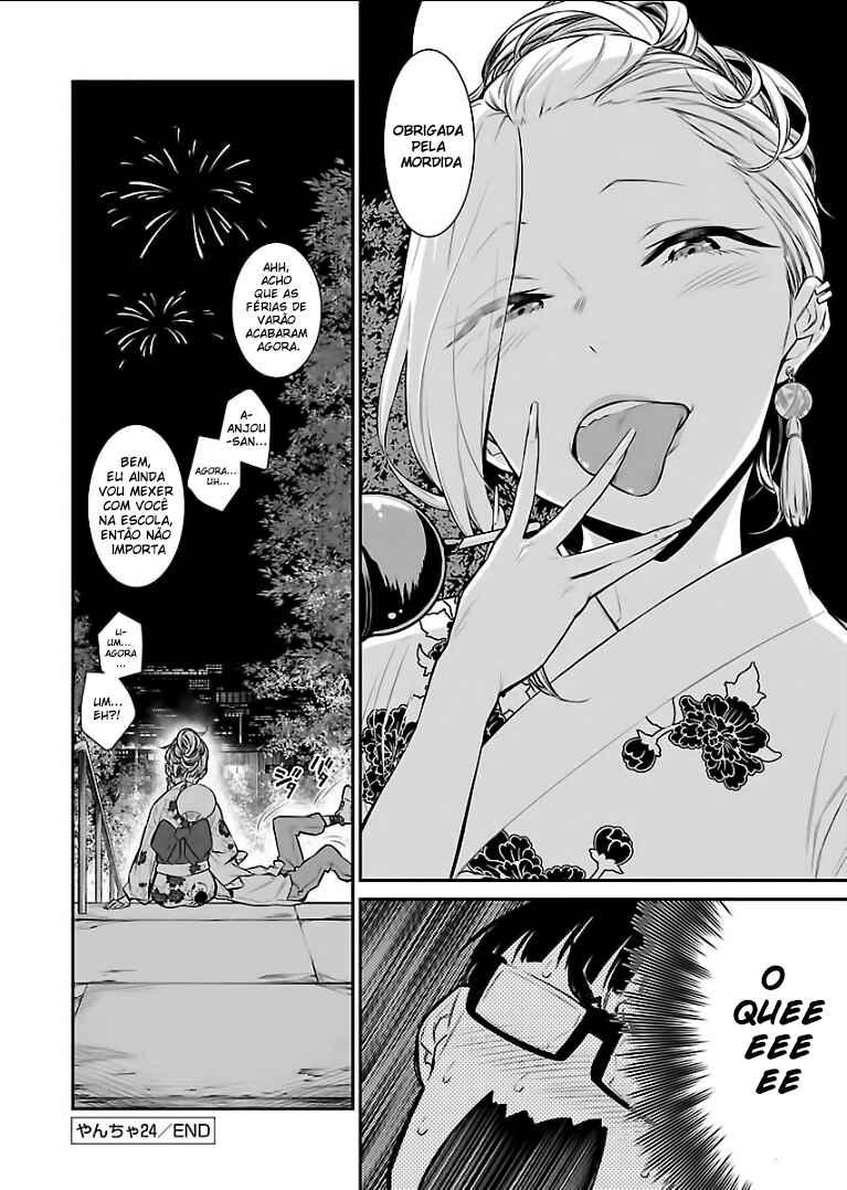Yancha Gal no Anjou-san capítulo 24 página 13