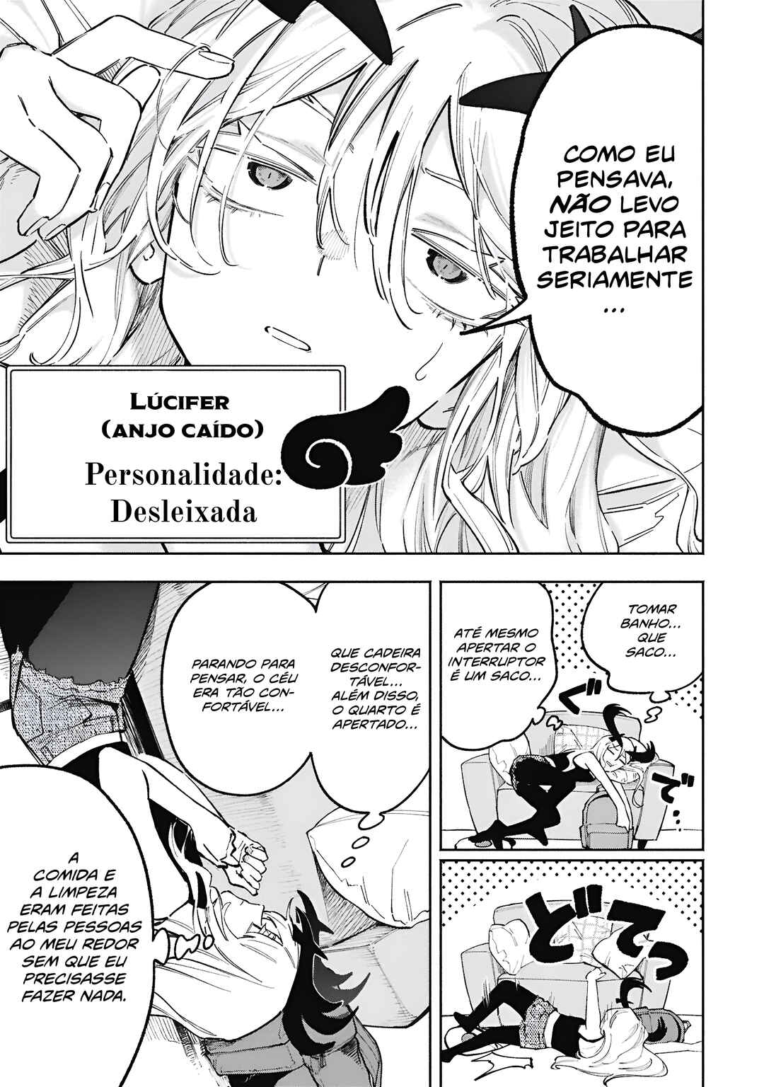 Lucifer-san no Daraku Gohan capítulo 1 página 5
