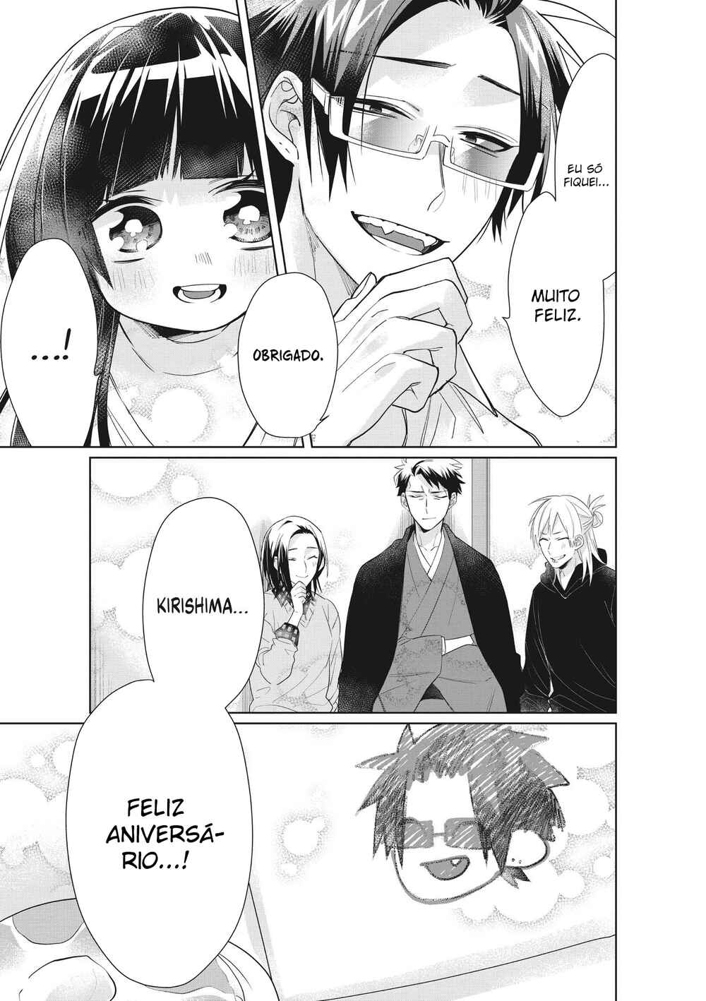 Kumichou Musume to Sewa-gakari capítulo 37 página 14