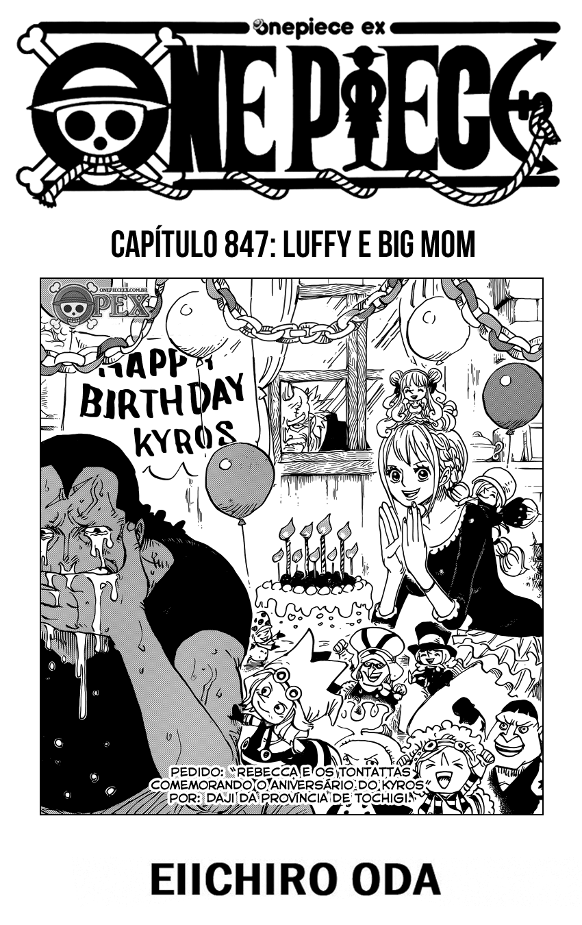 One Piece capítulo 847 página 1