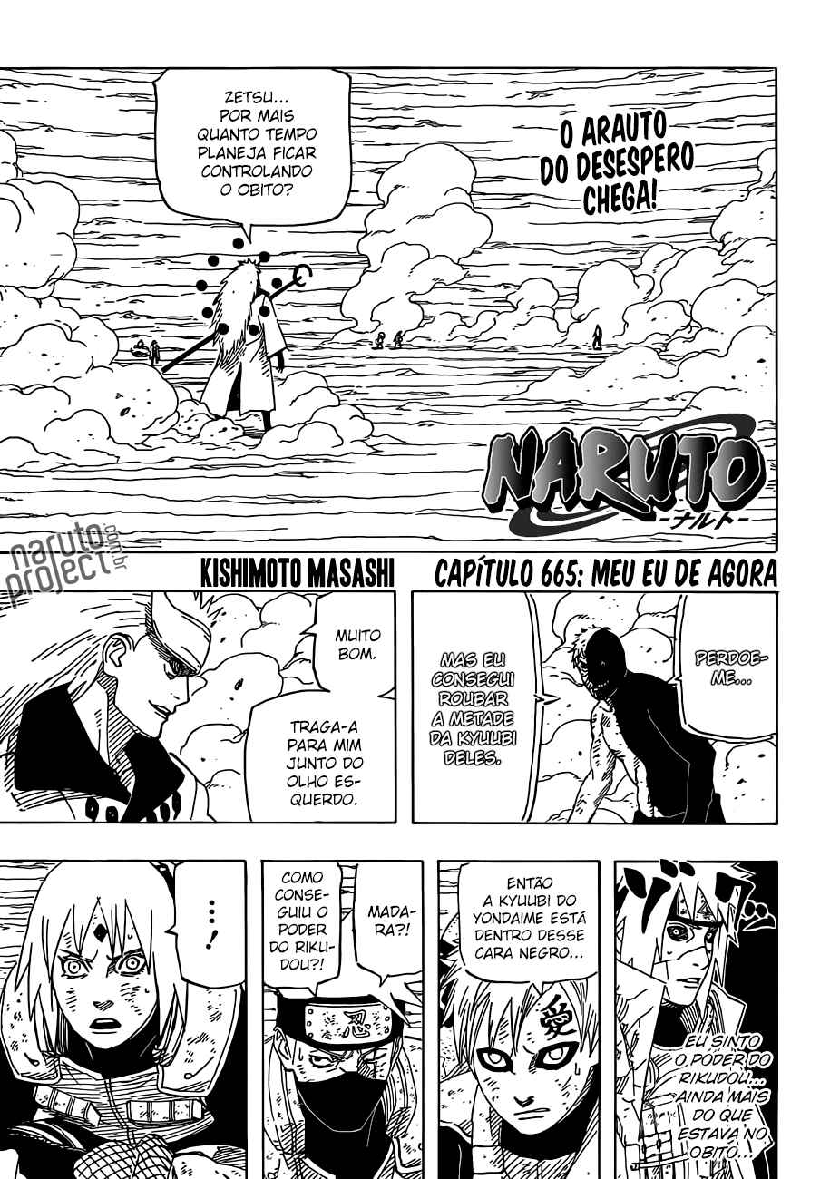 Naruto capítulo 665 página 2