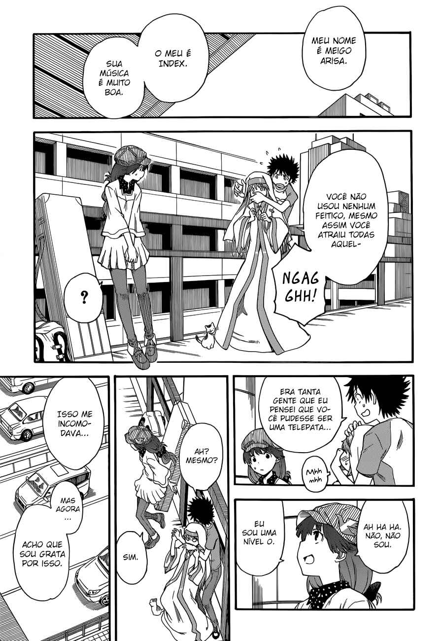 Toaru Majutsu no Index Gaiden: Toaru Kagaku no Railgun capítulo 56.5 página 8