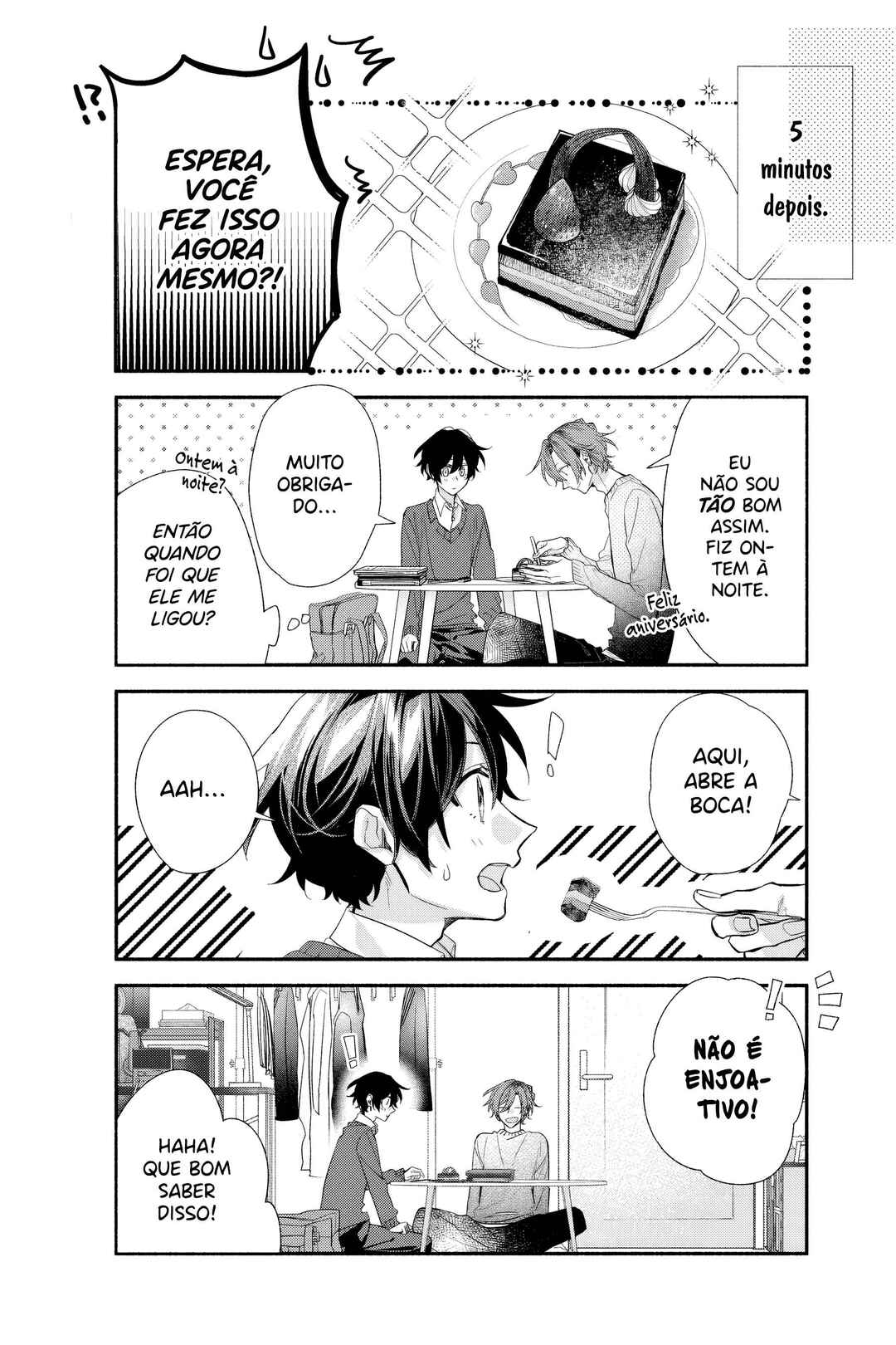 Sasaki to Miyano capítulo 37 página 7