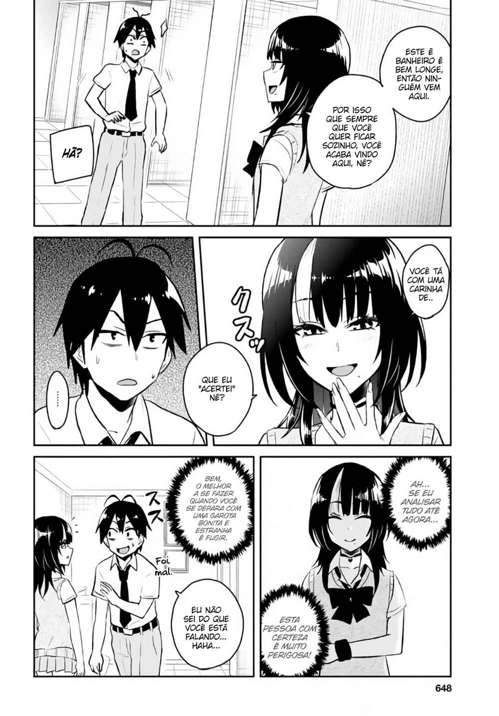Hajimete no Gal capítulo 54 página 8