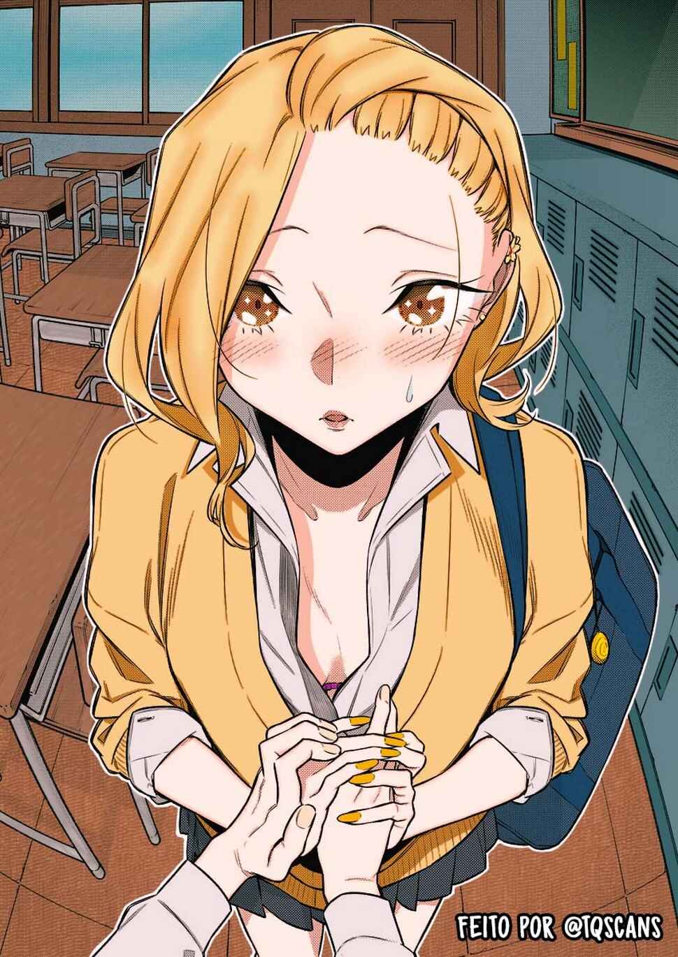 Yancha Gal no Anjou-san capítulo 147 página 14