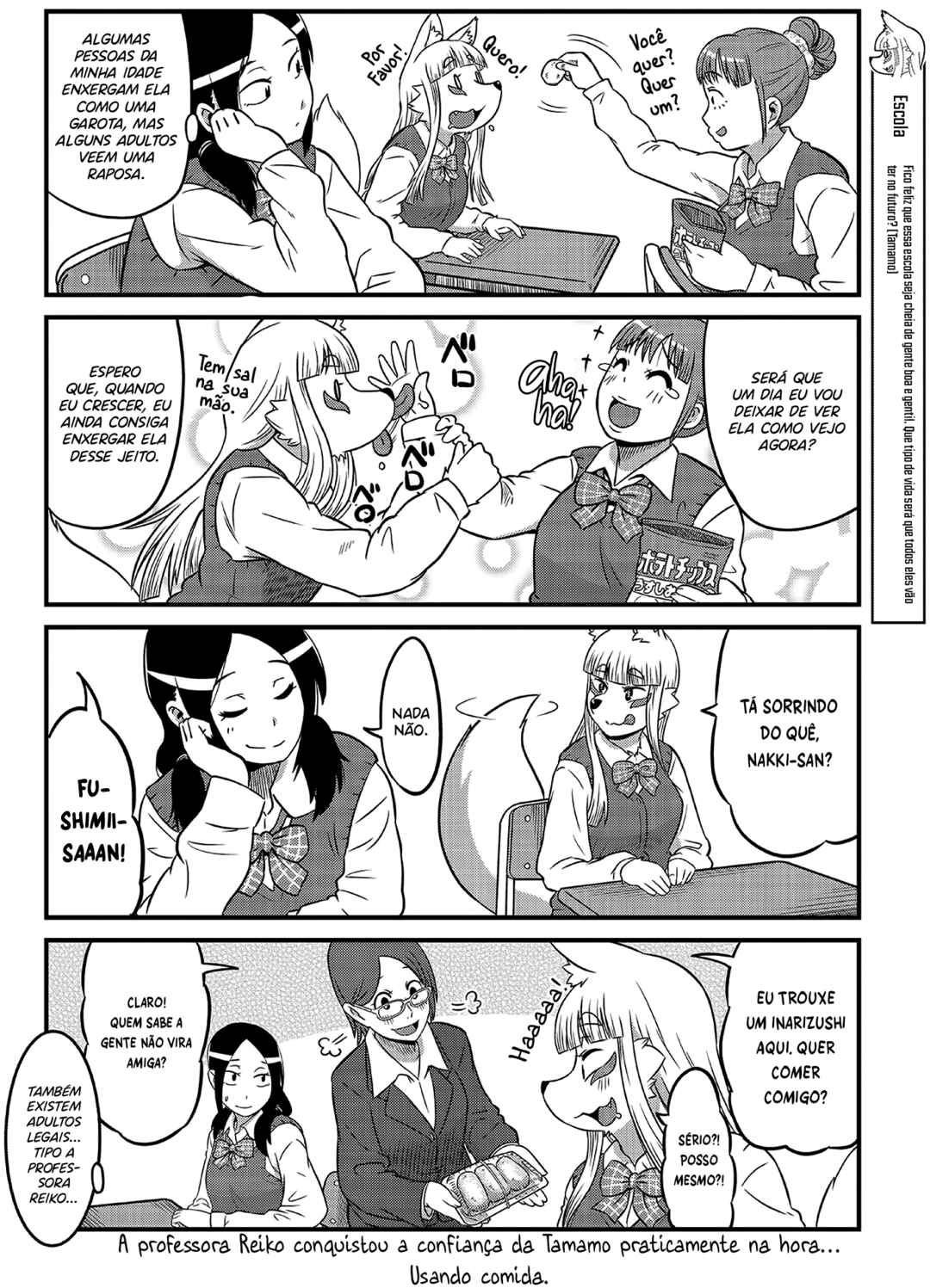 Tamamo-chan’s a Fox! capítulo 3 página 9