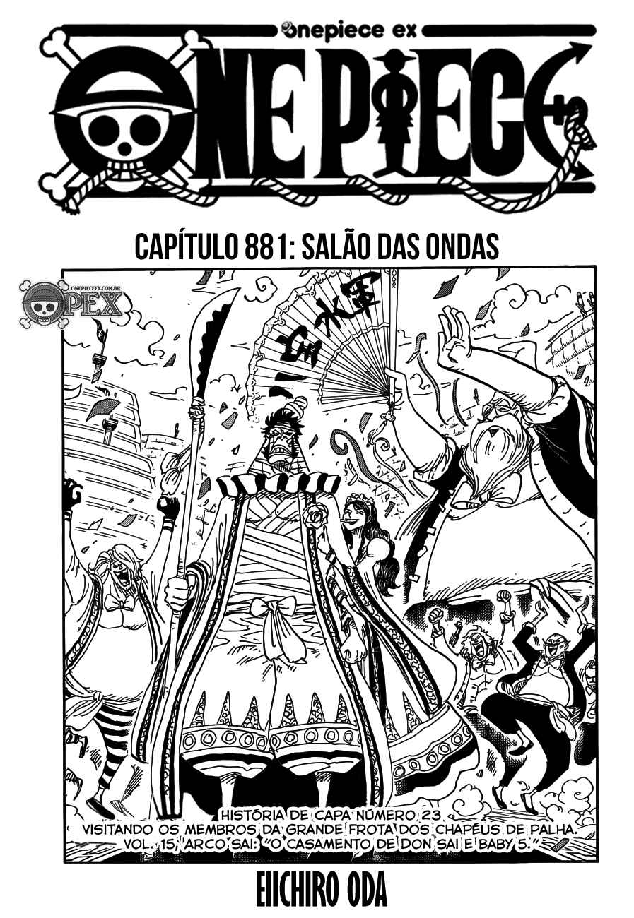 One Piece capítulo 881 página 1
