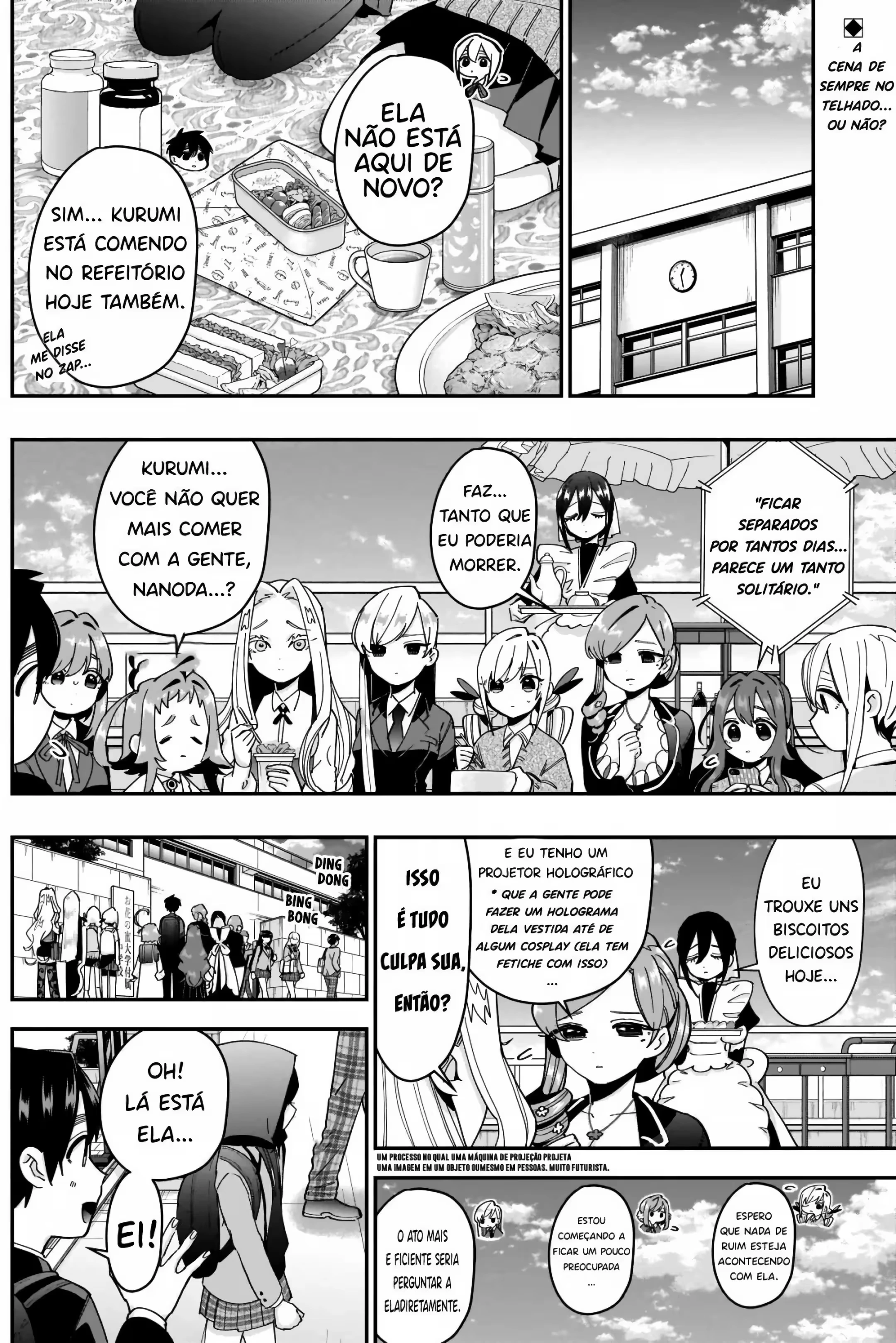 Kimi no Koto ga dai dai dai dai dai suki na 100-nin no Kanojo capítulo 44 página 4