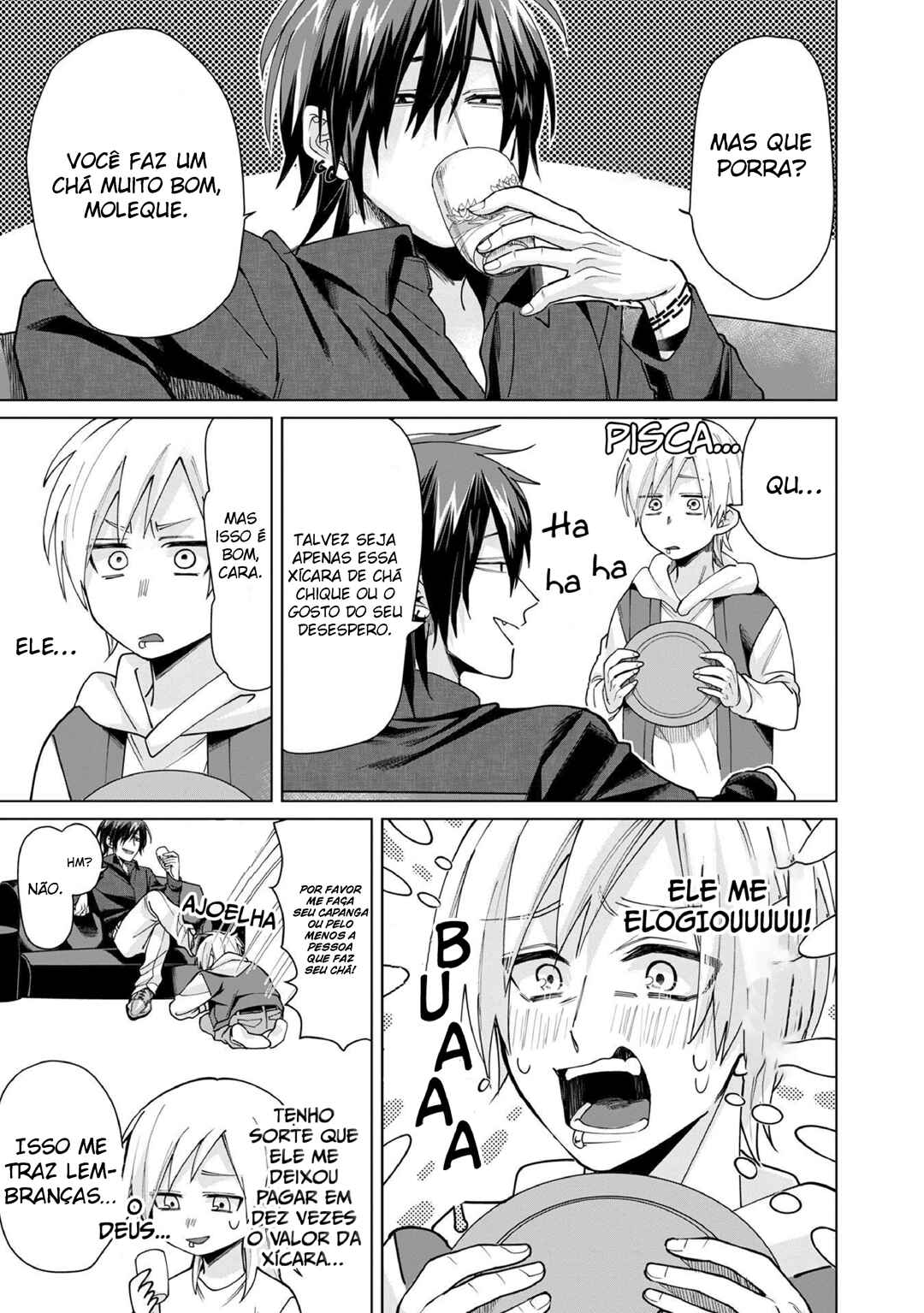 Kumichou Musume to Sewa-gakari capítulo 12.5 página 12