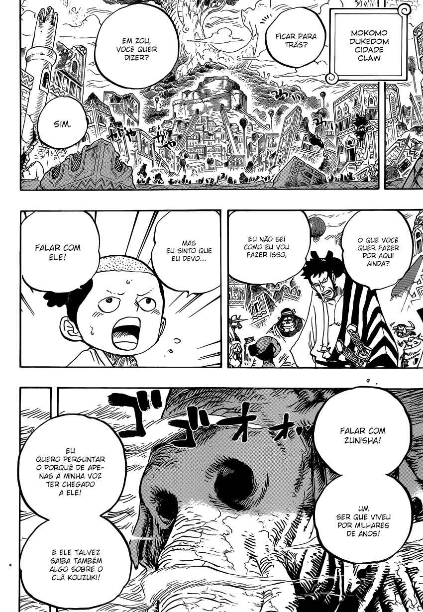 One Piece capítulo 822 página 6