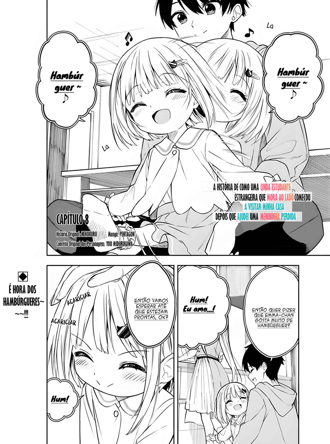Maigo ni Natteita Youjo wo Tasuketara, Otonari ni Sumu Bishoujo Ryuugakusei ga Ie ni Asobi ni Kuru you ni Natta Ken ni Tsuite capítulo 8 página 2
