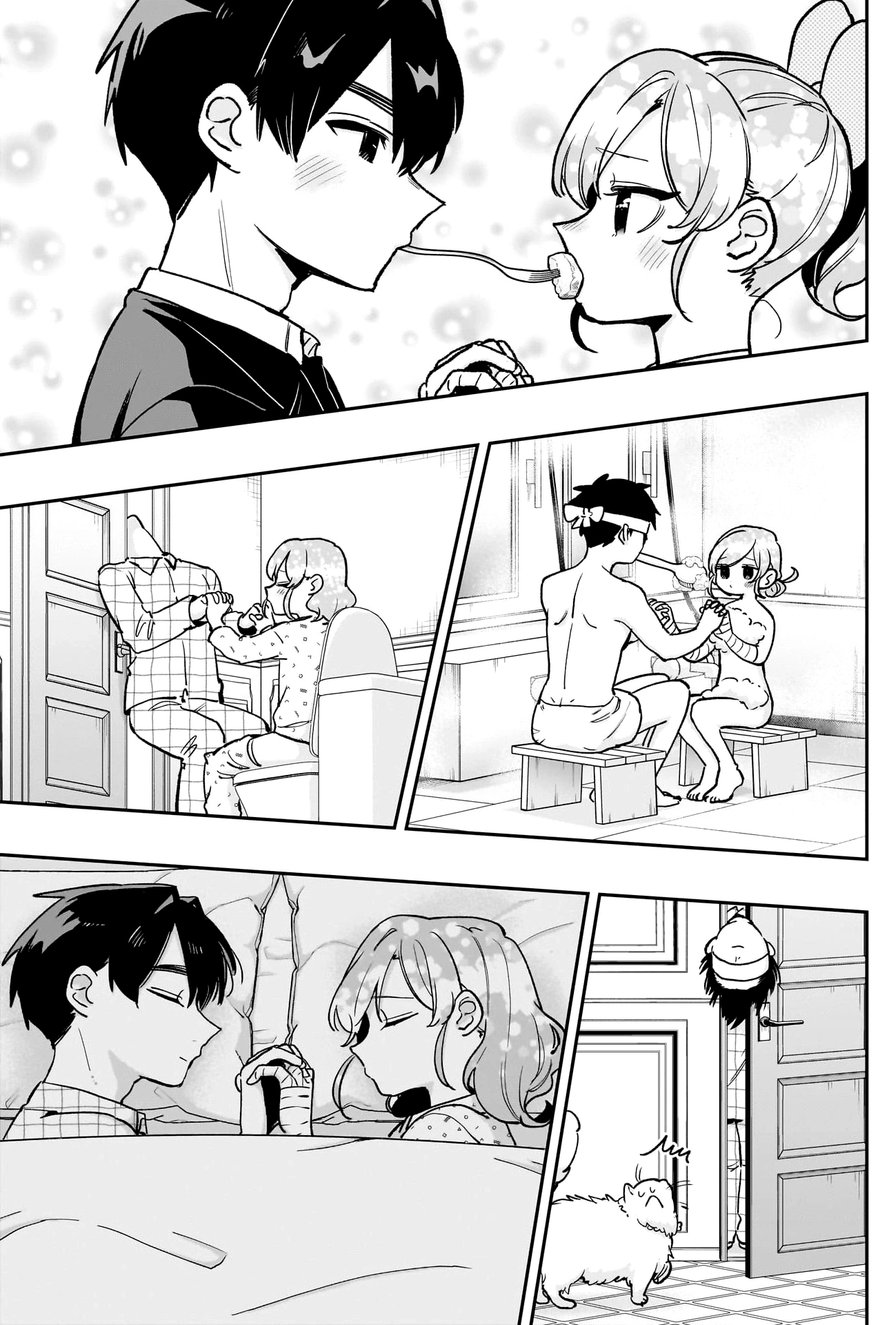 Kimi no Koto ga dai dai dai dai dai suki na 100-nin no Kanojo capítulo 190 página 15