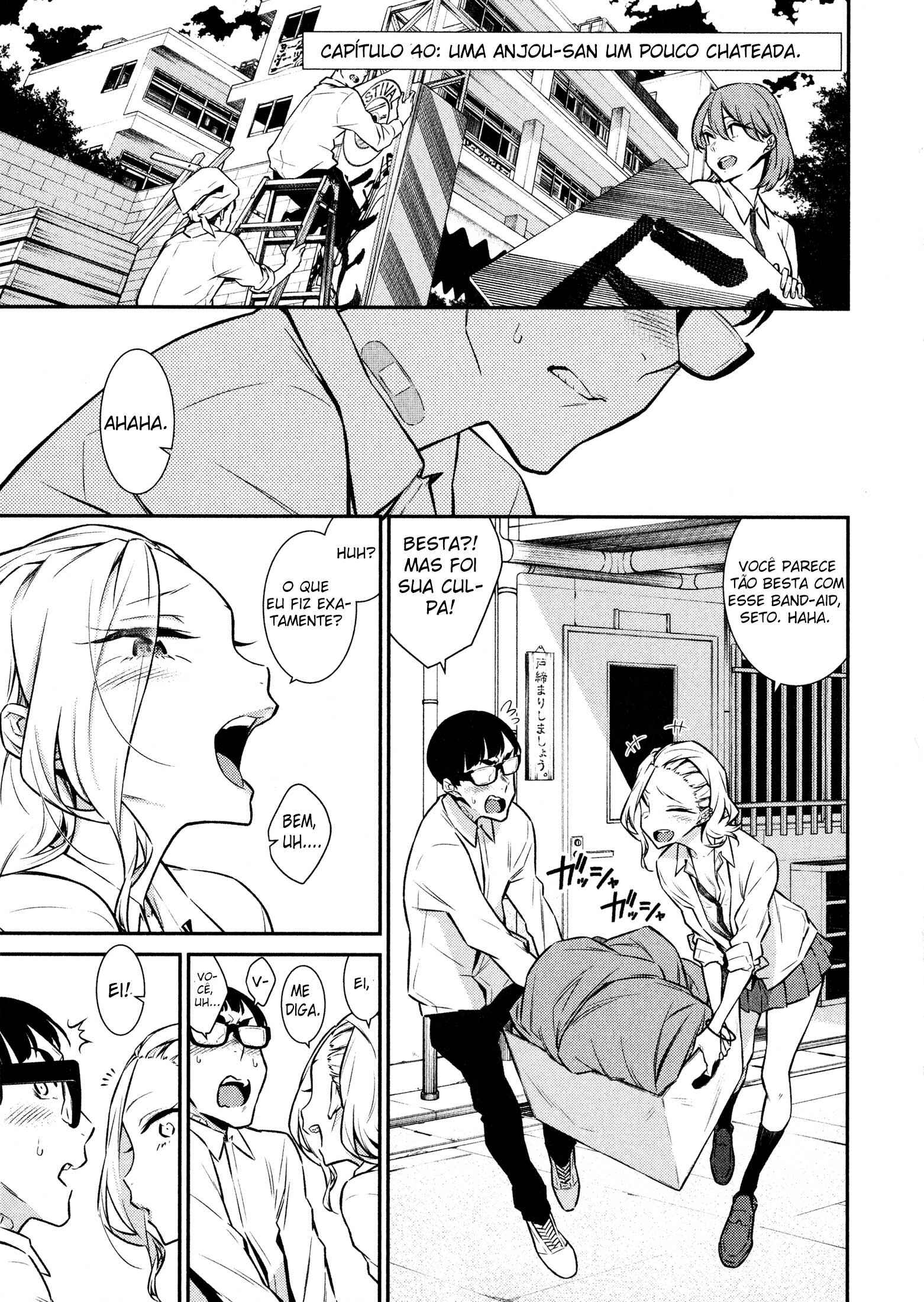 Yancha Gal no Anjou-san capítulo 40 página 2