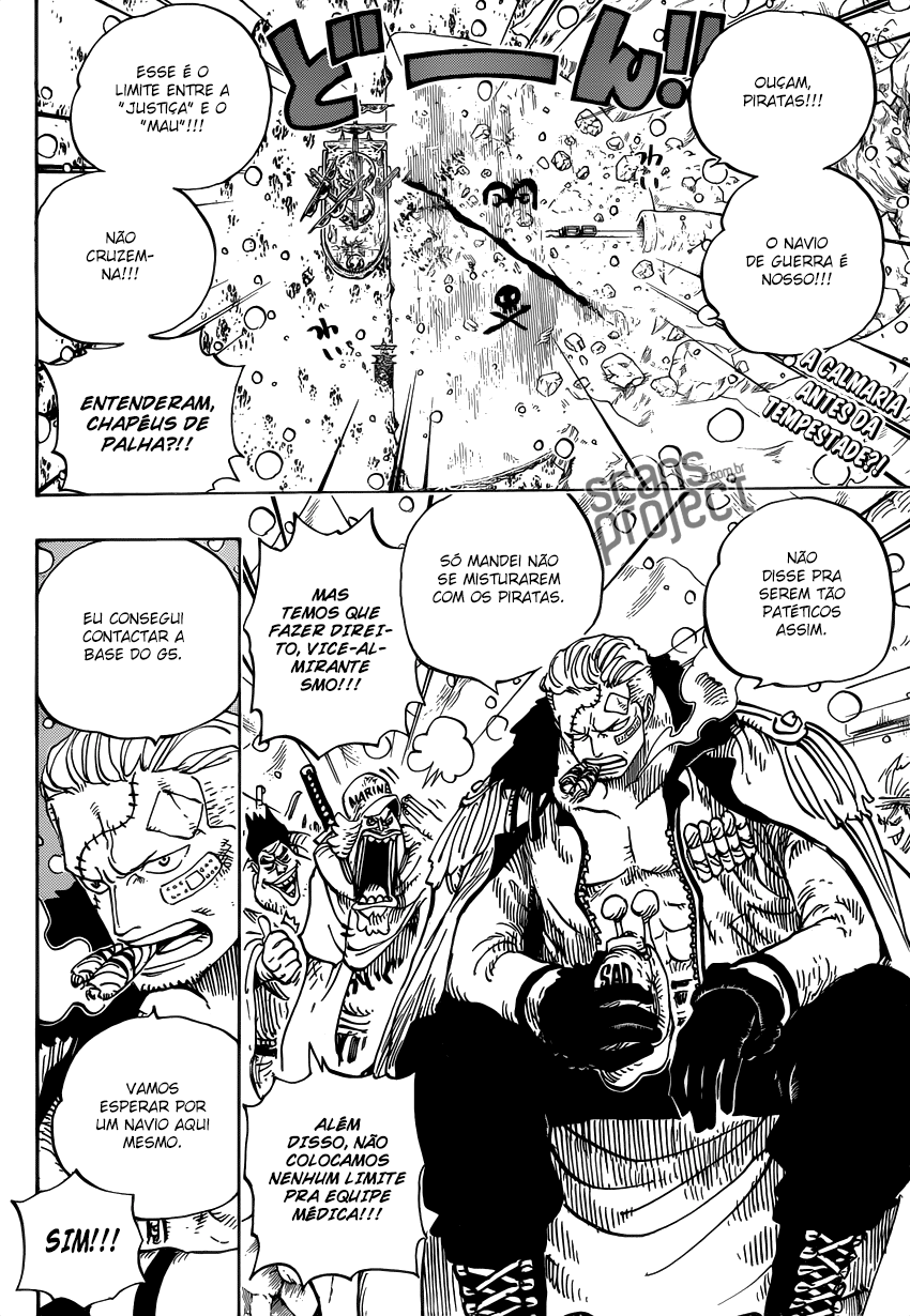 One Piece capítulo 696 página 3