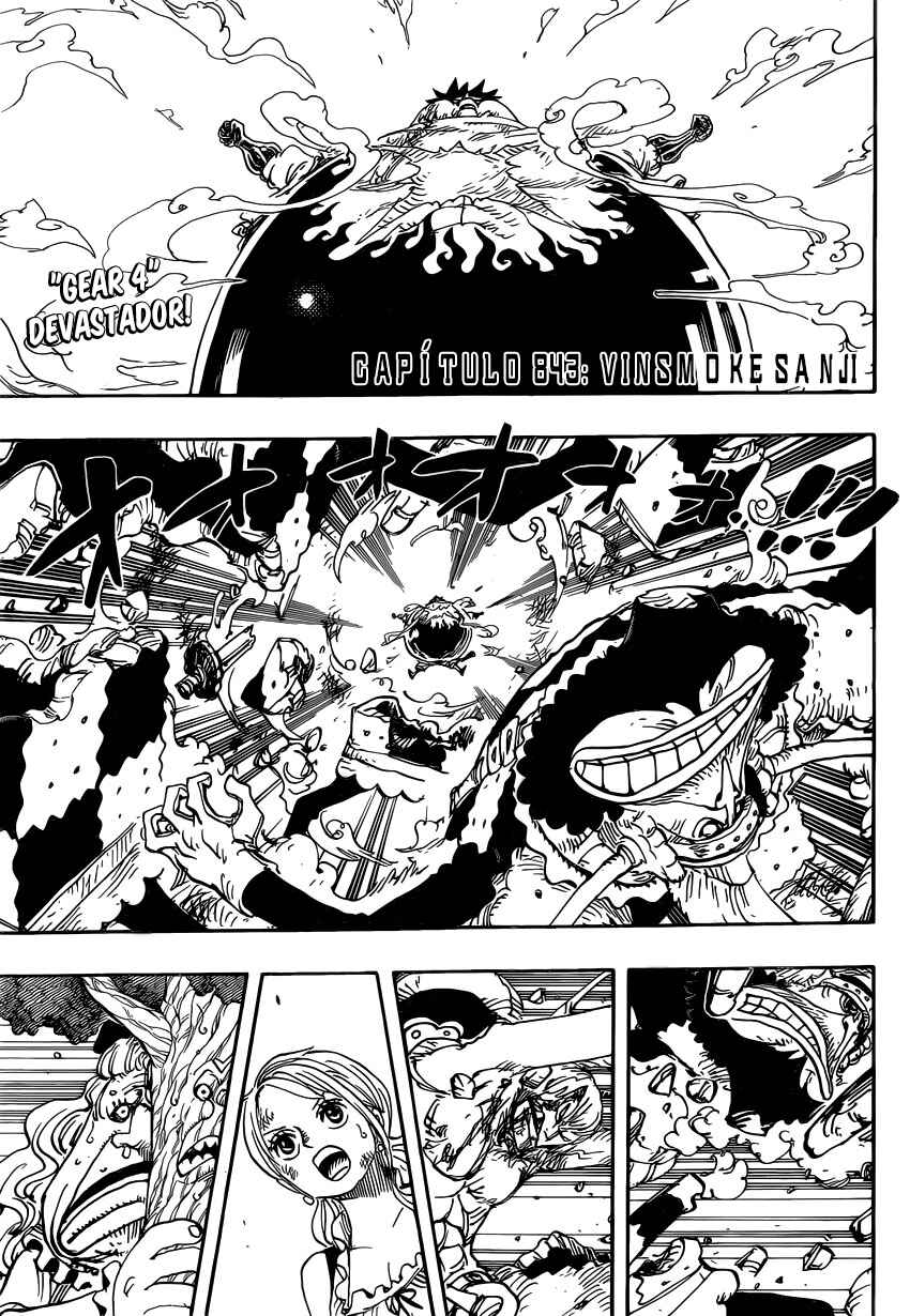 One Piece capítulo 843 página 4