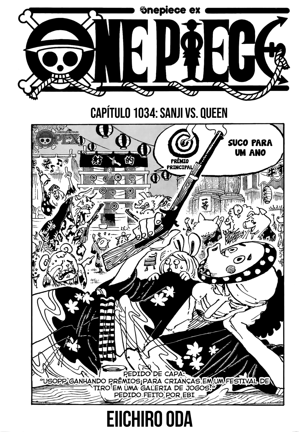 One Piece capítulo 1034 página 1