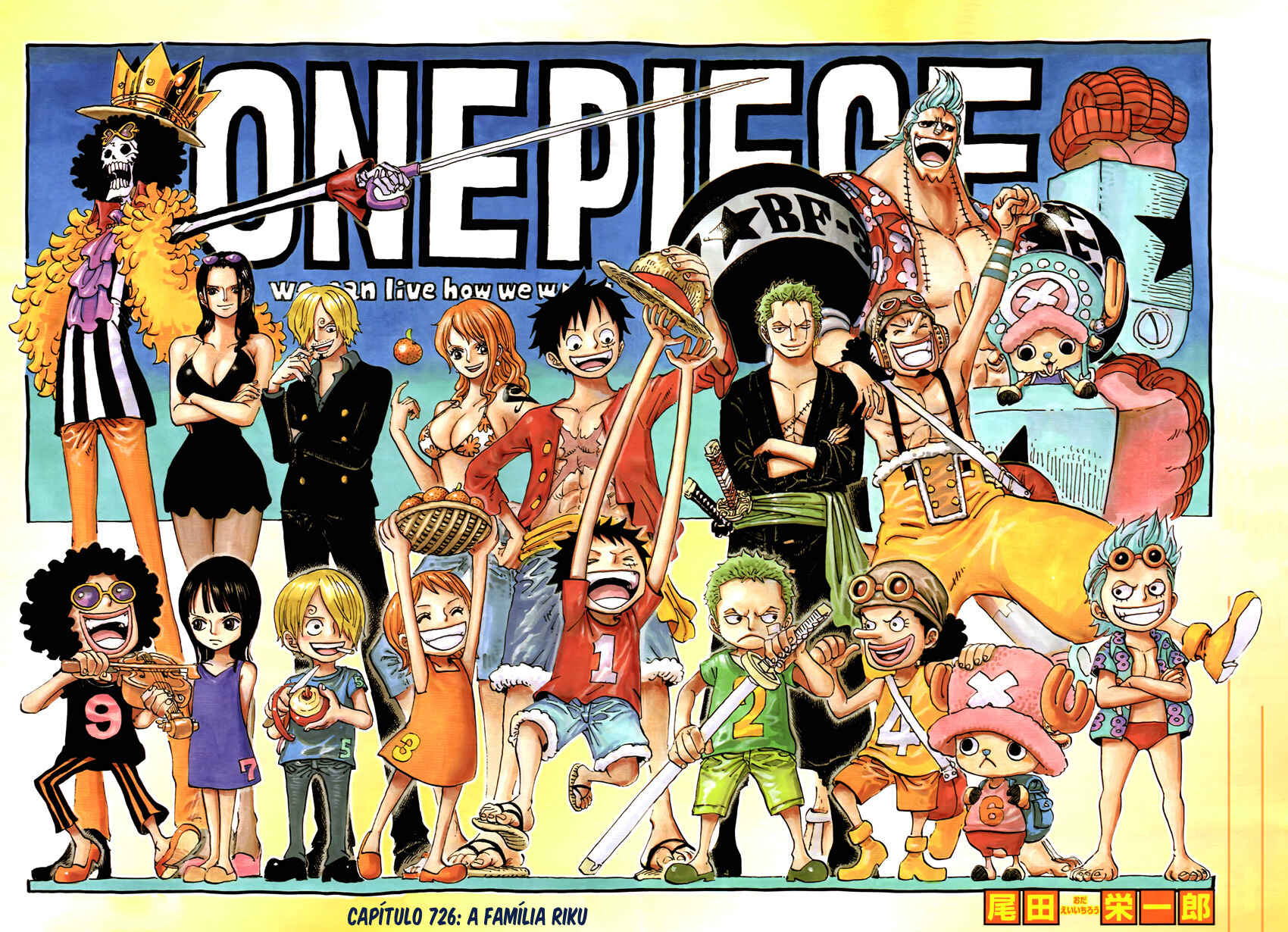 One Piece capítulo 726 página 3