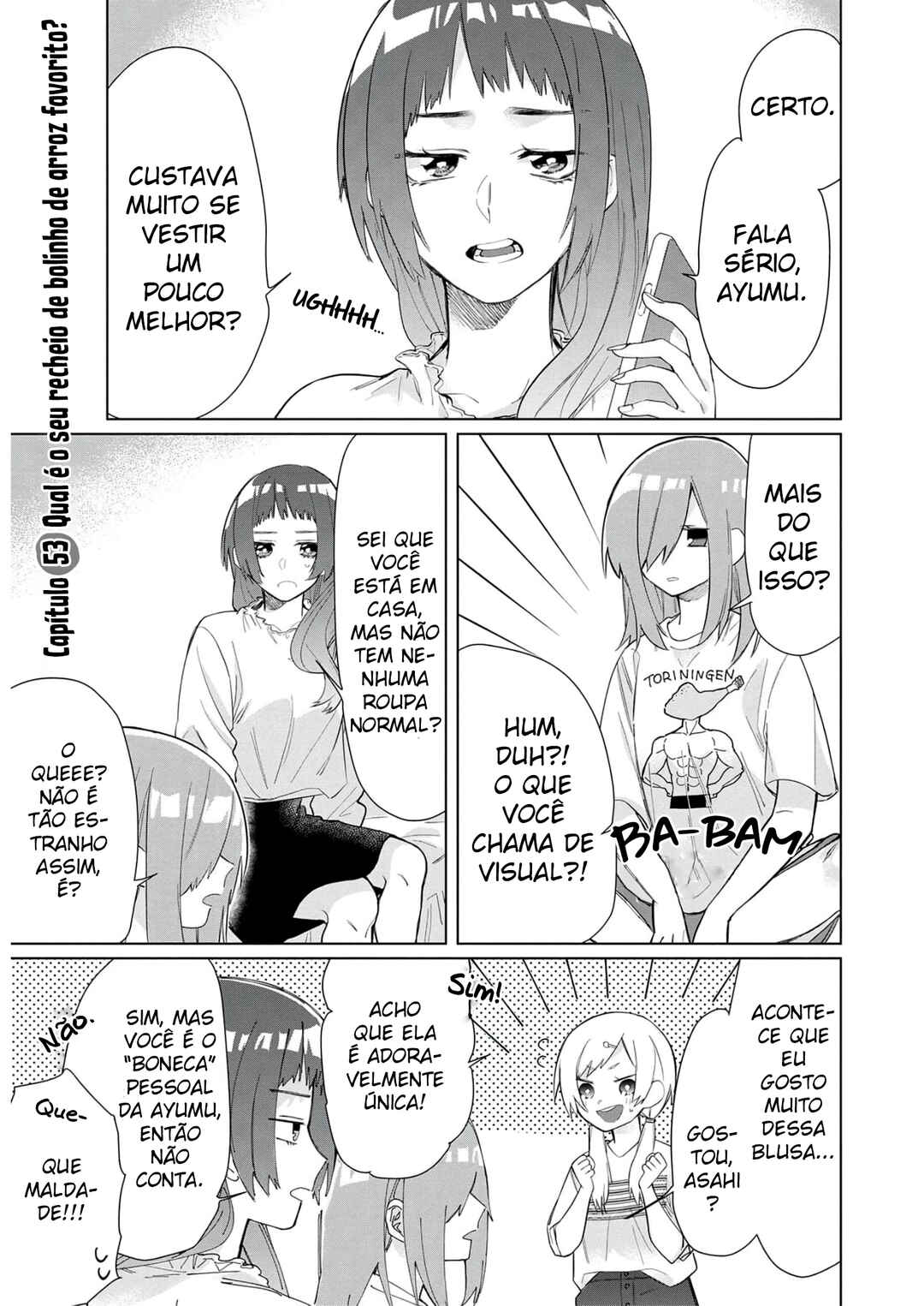 Kumichou Musume to Sewa-gakari capítulo 53 página 2