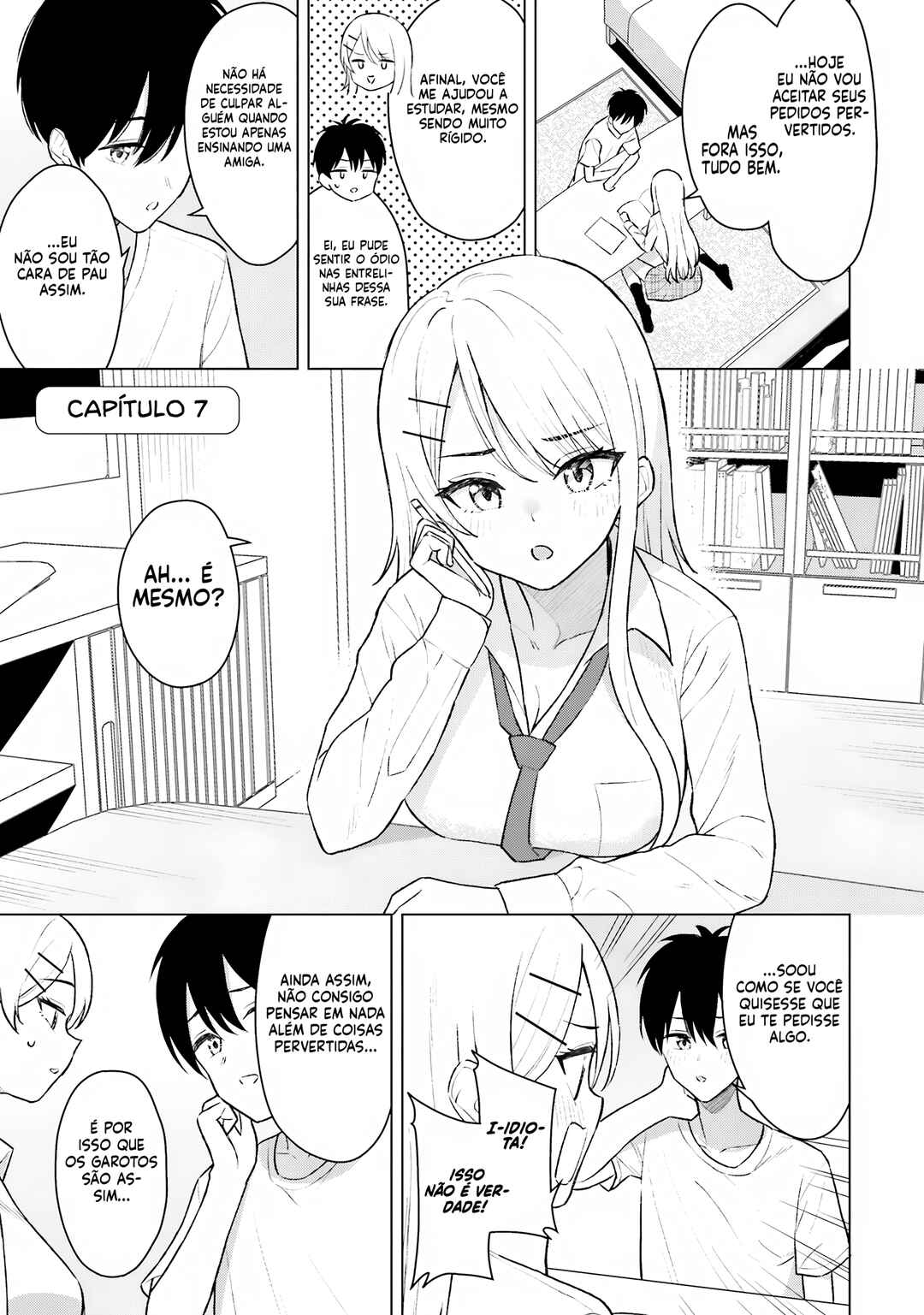 Onna Tomodachi wa Tanomeba Igai to Yarasetekureru capítulo 7 página 5