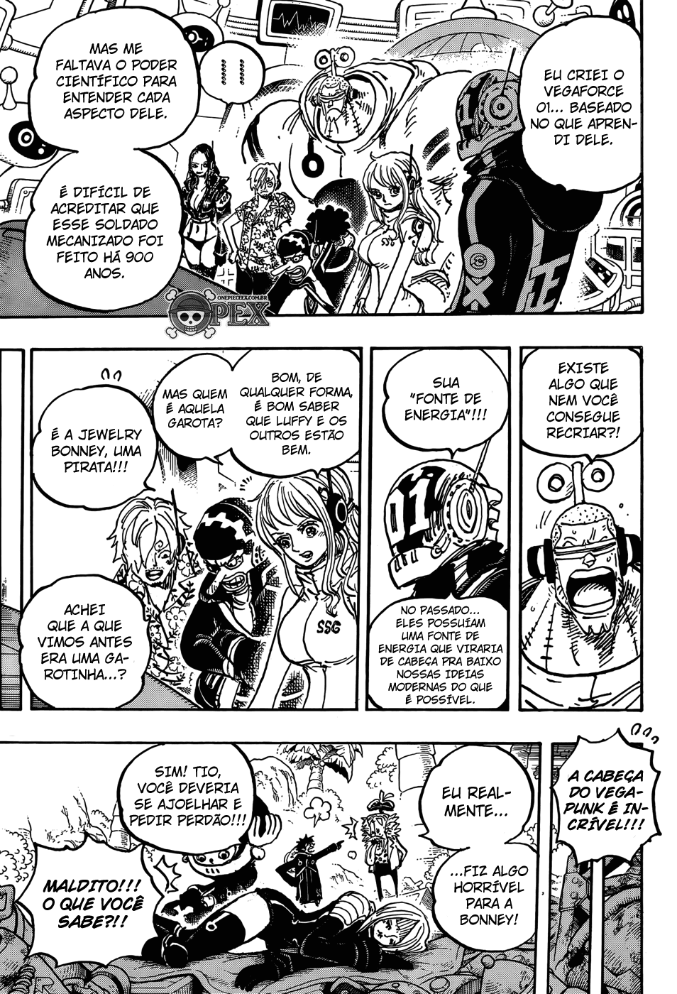 One Piece capítulo 1067 página 11