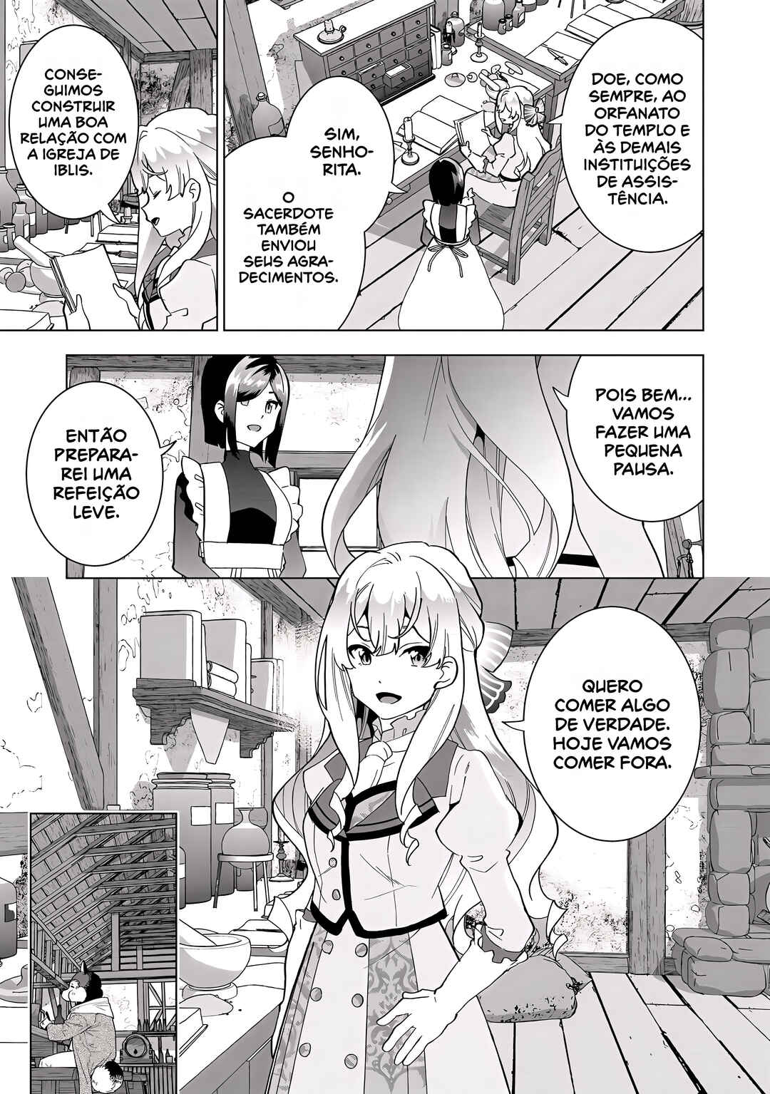 Buchigire Reijou wa Houfuku wo Chikaimashita. ~Madousho no Chikara de Sokoku wo Tataki Tsubushimasu~ capítulo 3 página 3