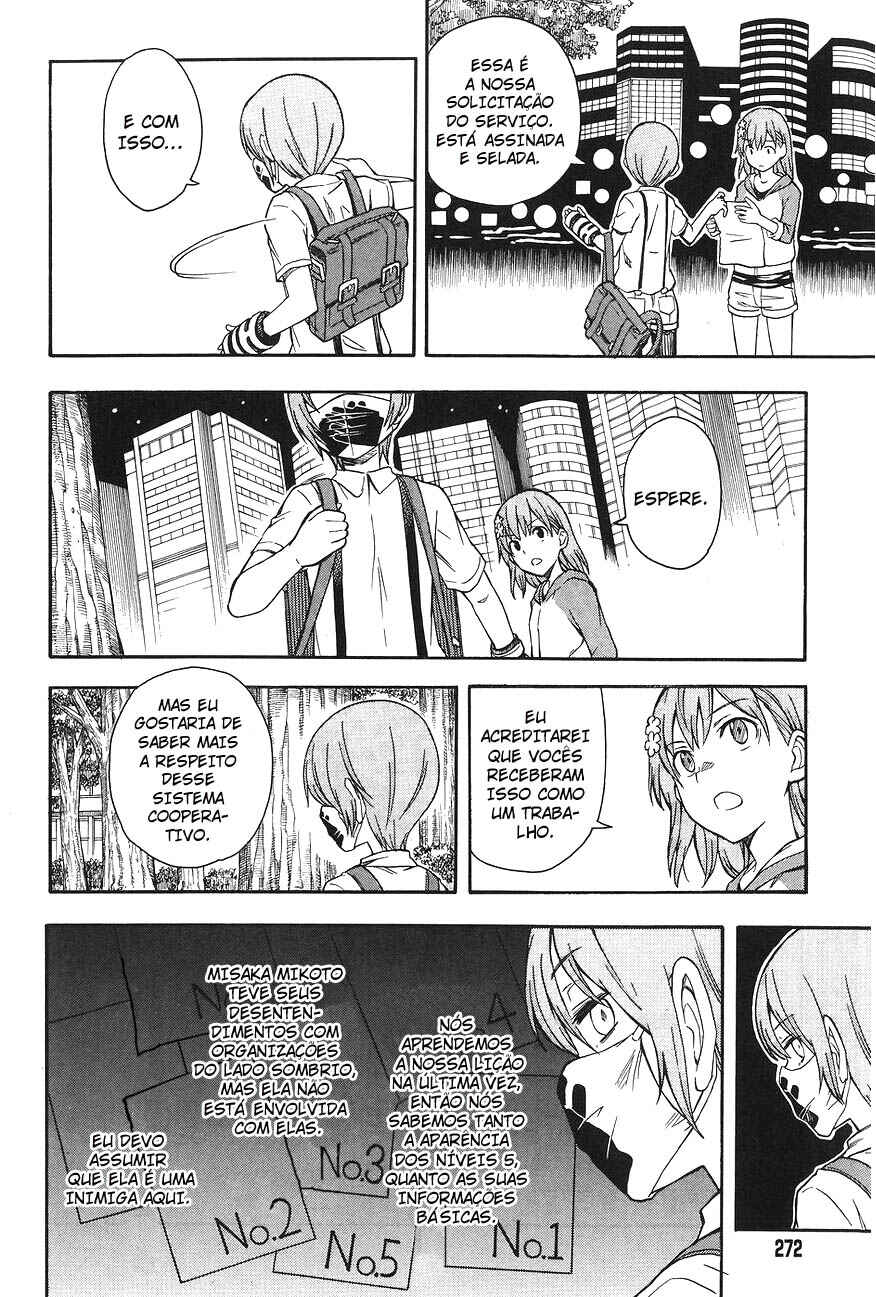 Toaru Majutsu no Index Gaiden: Toaru Kagaku no Railgun capítulo 90 página 4