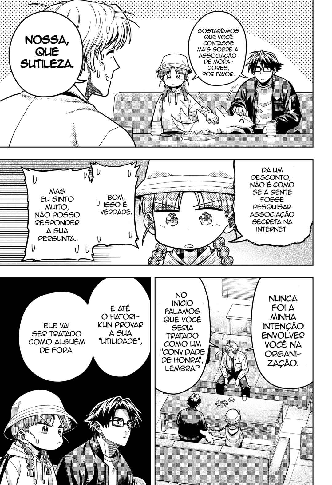 Hatori to Furuta no Hinichijou Sahanji capítulo 7 página 9