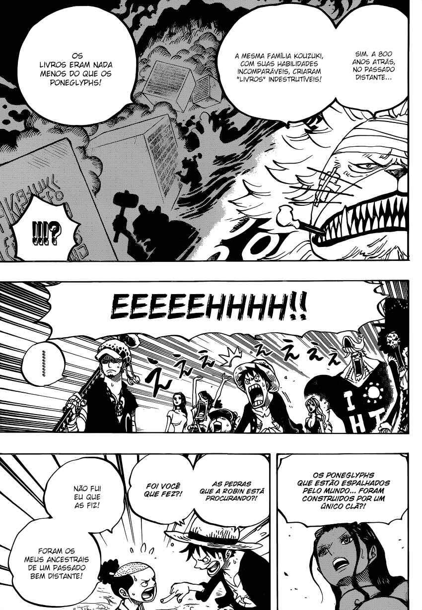 One Piece capítulo 818 página 12