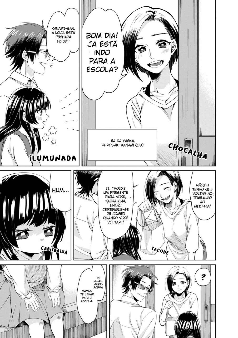 Kumichou Musume to Sewa-gakari capítulo 3 página 4