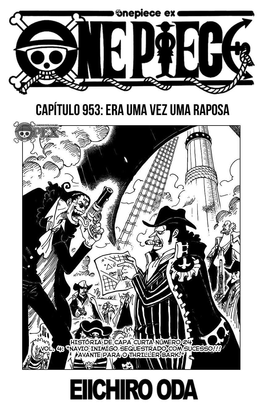 One Piece capítulo 953 página 1