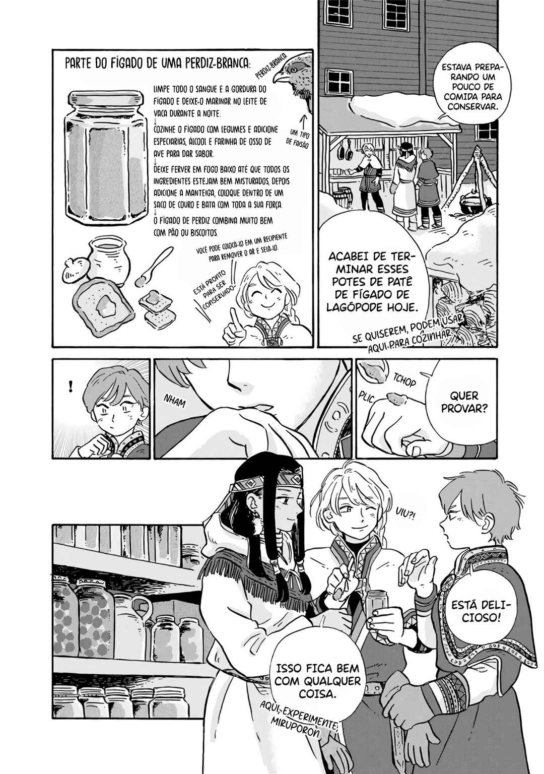 Hokuo Kizoku to Moukinzuma no Yukiguni Karigurashi capítulo 7 página 9