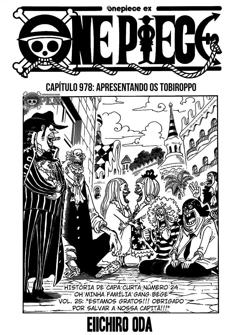 One Piece capítulo 978 página 1