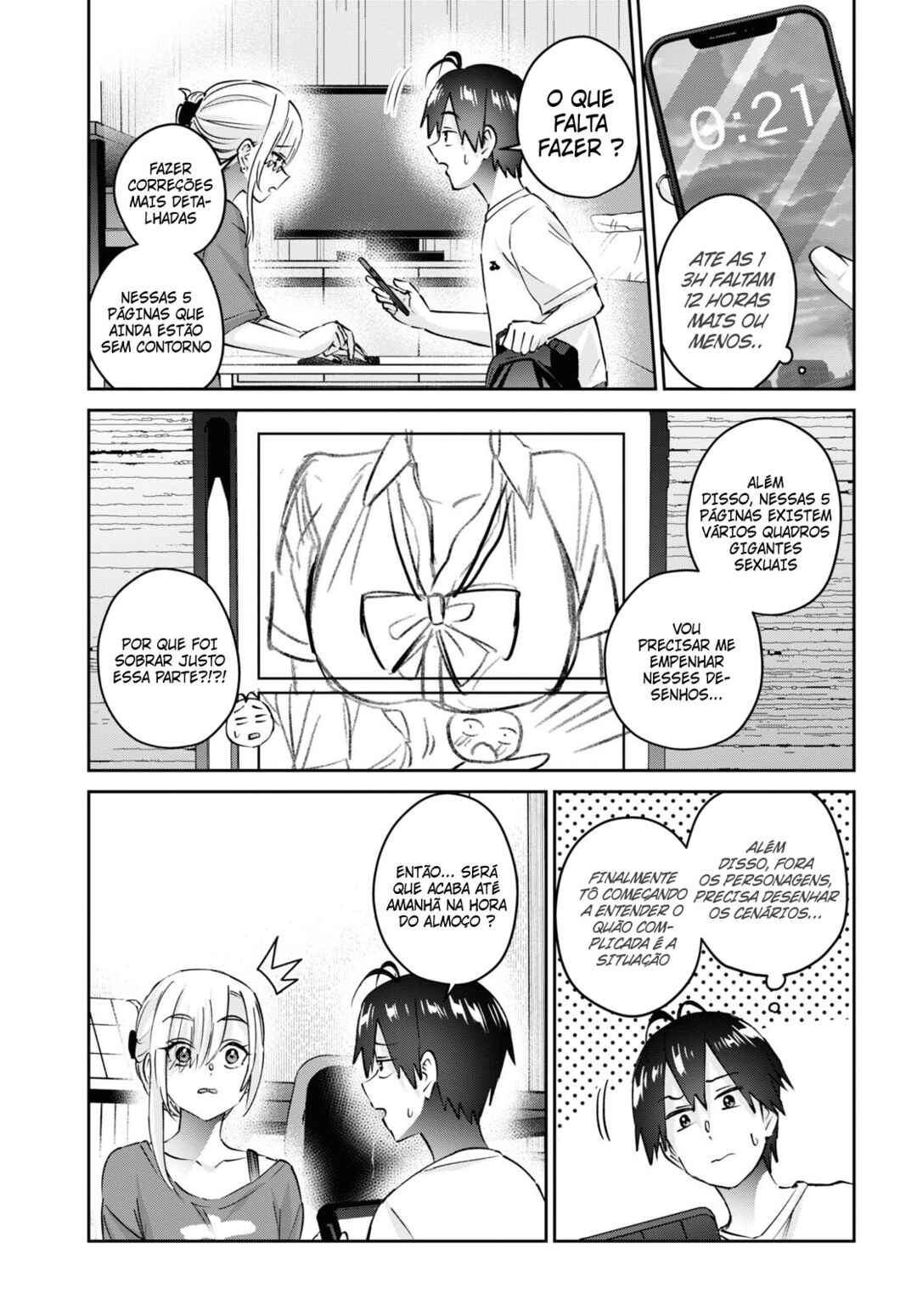 Hajimete no Gal capítulo 170 página 6