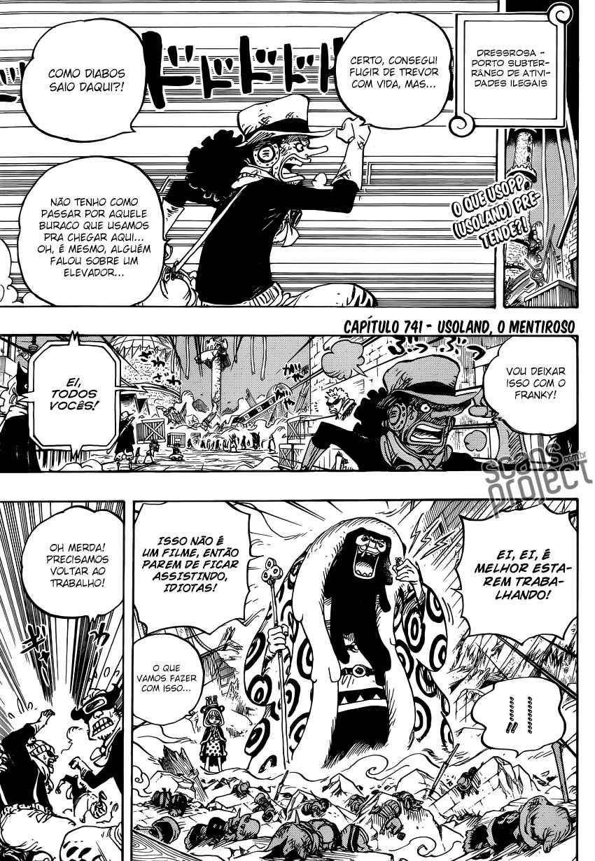 One Piece capítulo 741 página 4