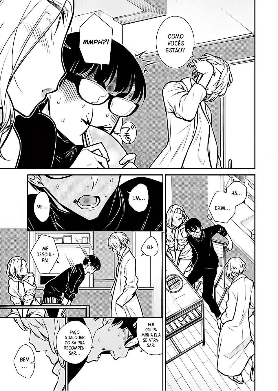 Yancha Gal no Anjou-san capítulo 67 página 14