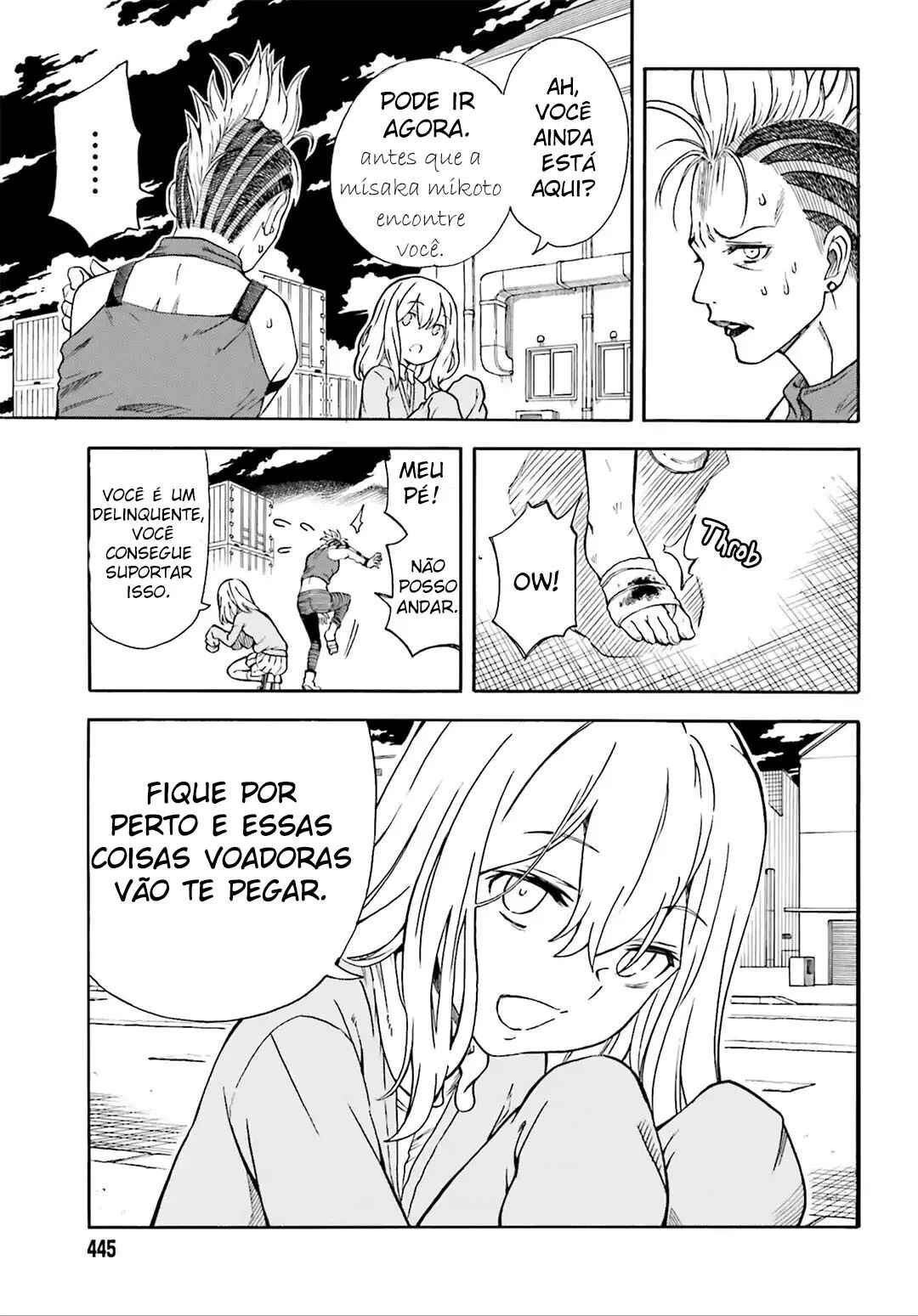 Toaru Majutsu no Index Gaiden: Toaru Kagaku no Railgun capítulo 110 página 3